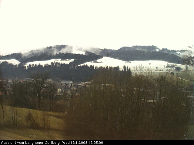 Webcam-Bild: Aussicht vom Dorfberg in Langnau 20080116-120500