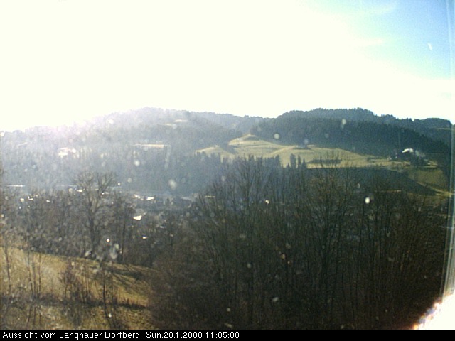 Webcam-Bild: Aussicht vom Dorfberg in Langnau 20080120-110500