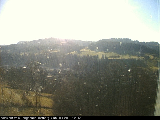 Webcam-Bild: Aussicht vom Dorfberg in Langnau 20080120-120500
