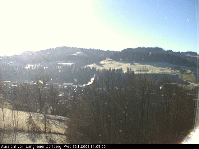 Webcam-Bild: Aussicht vom Dorfberg in Langnau 20080123-110500