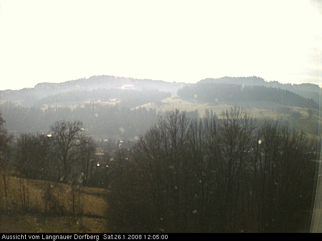 Webcam-Bild: Aussicht vom Dorfberg in Langnau 20080126-120500