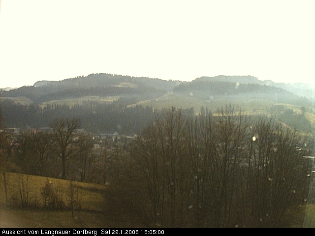 Webcam-Bild: Aussicht vom Dorfberg in Langnau 20080126-150500