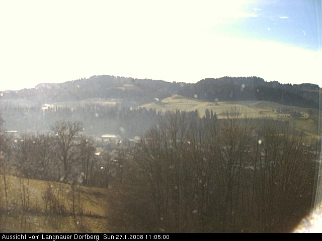 Webcam-Bild: Aussicht vom Dorfberg in Langnau 20080127-110500