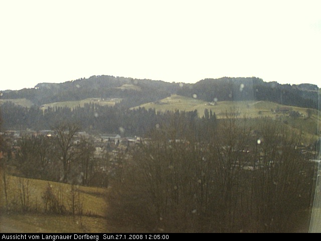 Webcam-Bild: Aussicht vom Dorfberg in Langnau 20080127-120500