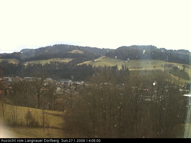 Webcam-Bild: Aussicht vom Dorfberg in Langnau 20080127-140500