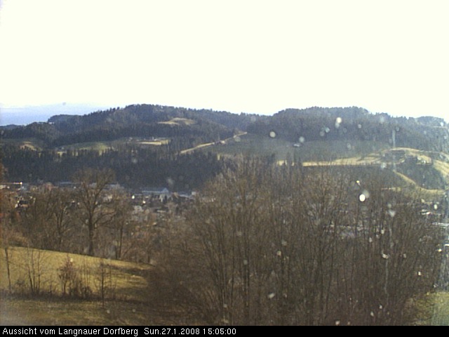 Webcam-Bild: Aussicht vom Dorfberg in Langnau 20080127-150500