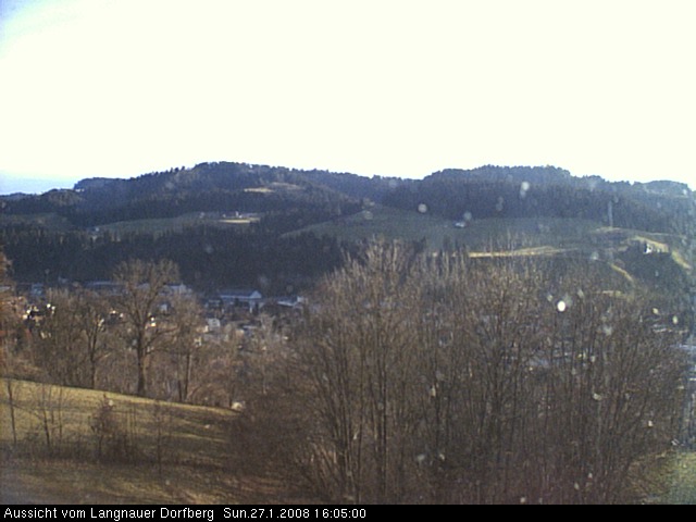 Webcam-Bild: Aussicht vom Dorfberg in Langnau 20080127-160500