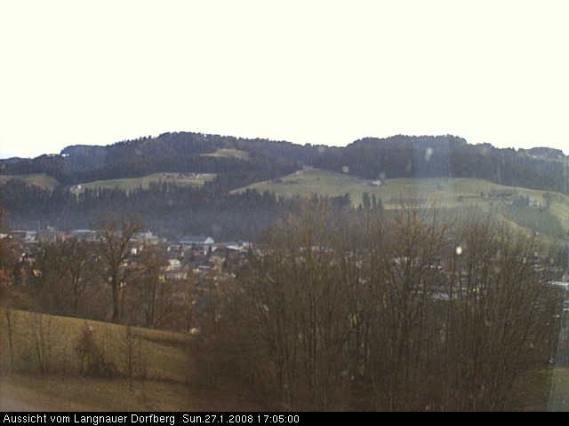 Webcam-Bild: Aussicht vom Dorfberg in Langnau 20080127-170500