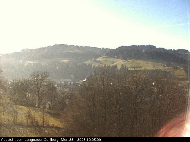 Webcam-Bild: Aussicht vom Dorfberg in Langnau 20080128-100500