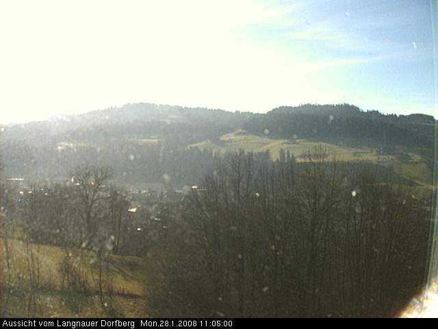 Webcam-Bild: Aussicht vom Dorfberg in Langnau 20080128-110500