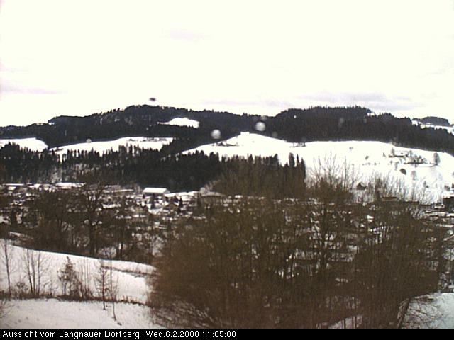Webcam-Bild: Aussicht vom Dorfberg in Langnau 20080206-110500