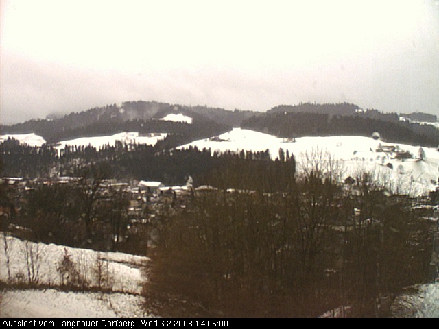 Webcam-Bild: Aussicht vom Dorfberg in Langnau 20080206-140500