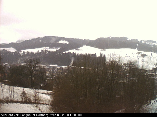 Webcam-Bild: Aussicht vom Dorfberg in Langnau 20080206-150500