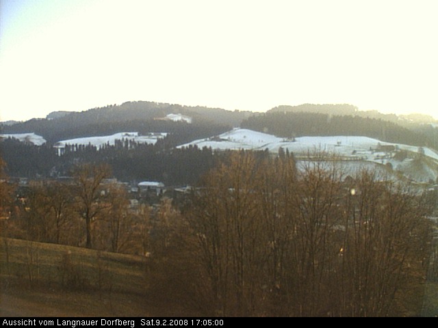 Webcam-Bild: Aussicht vom Dorfberg in Langnau 20080209-170500