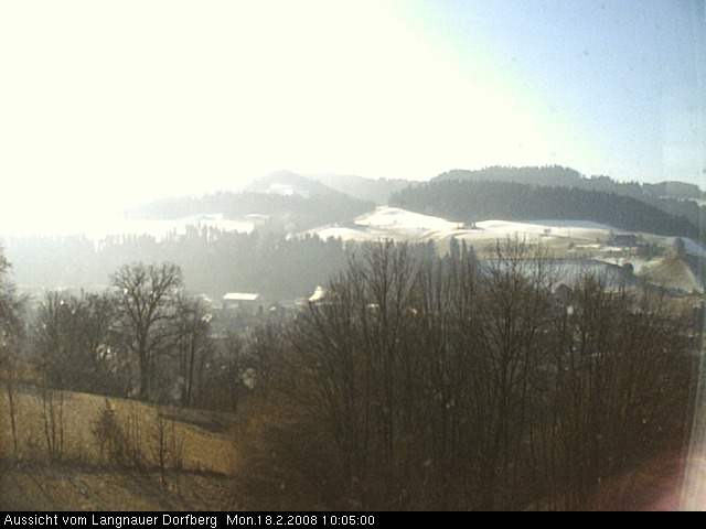 Webcam-Bild: Aussicht vom Dorfberg in Langnau 20080218-100500