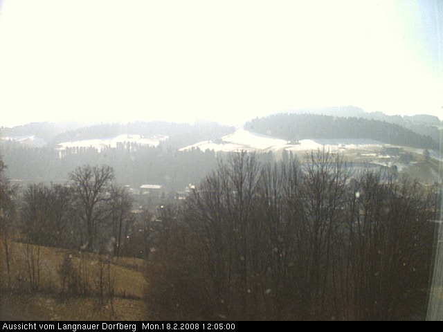 Webcam-Bild: Aussicht vom Dorfberg in Langnau 20080218-120500