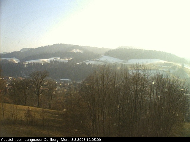 Webcam-Bild: Aussicht vom Dorfberg in Langnau 20080218-160500