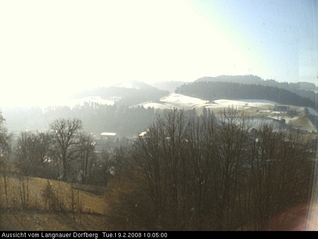 Webcam-Bild: Aussicht vom Dorfberg in Langnau 20080219-100500