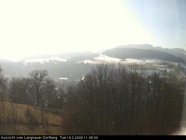 Webcam-Bild: Aussicht vom Dorfberg in Langnau 20080219-110500
