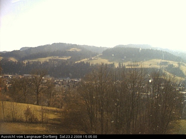 Webcam-Bild: Aussicht vom Dorfberg in Langnau 20080223-150500