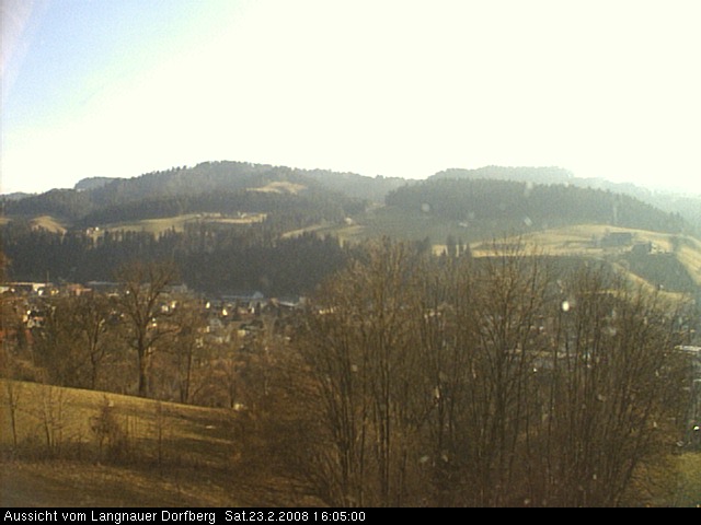 Webcam-Bild: Aussicht vom Dorfberg in Langnau 20080223-160500