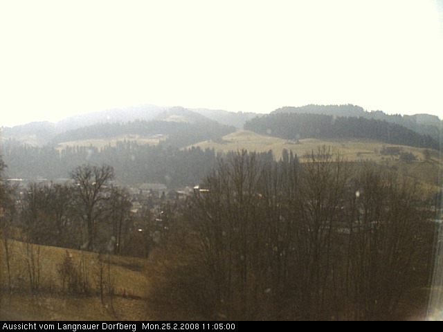 Webcam-Bild: Aussicht vom Dorfberg in Langnau 20080225-110500
