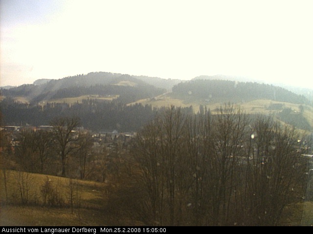 Webcam-Bild: Aussicht vom Dorfberg in Langnau 20080225-150500
