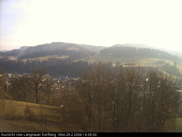 Webcam-Bild: Aussicht vom Dorfberg in Langnau 20080225-160500