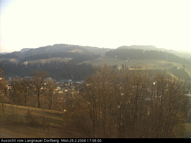 Webcam-Bild: Aussicht vom Dorfberg in Langnau 20080225-170500