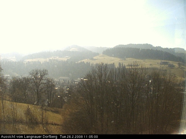 Webcam-Bild: Aussicht vom Dorfberg in Langnau 20080226-110500