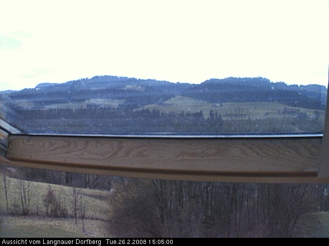 Webcam-Bild: Aussicht vom Dorfberg in Langnau 20080226-150500