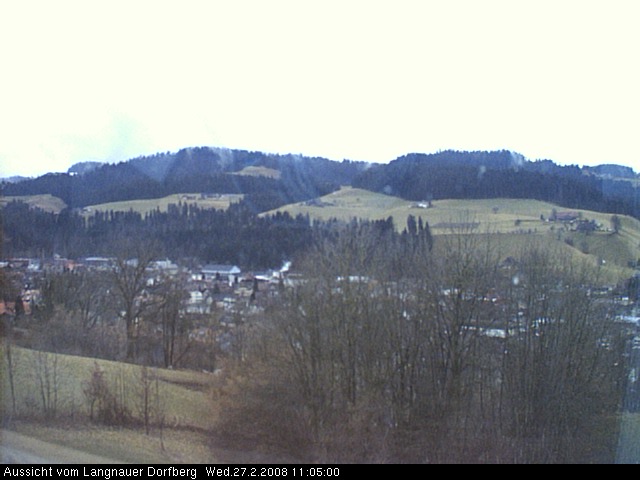 Webcam-Bild: Aussicht vom Dorfberg in Langnau 20080227-110500