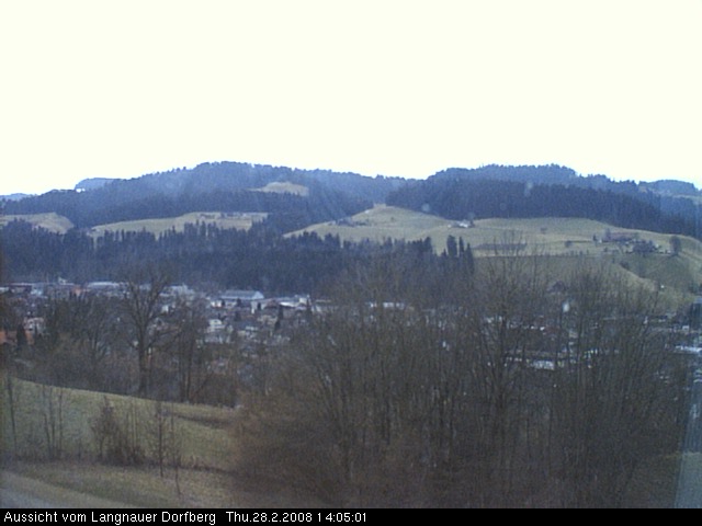 Webcam-Bild: Aussicht vom Dorfberg in Langnau 20080228-140500