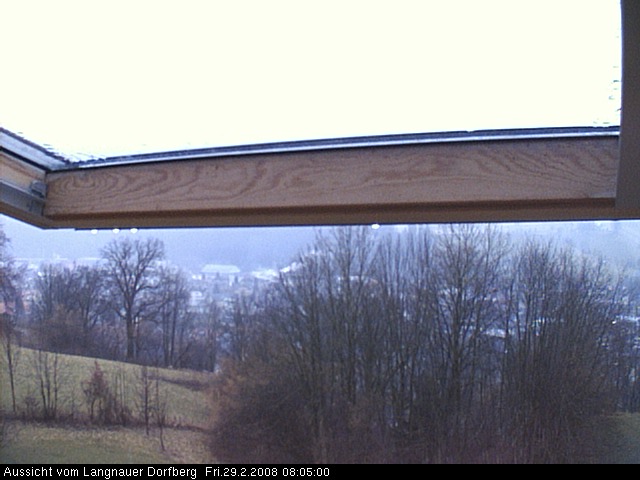 Webcam-Bild: Aussicht vom Dorfberg in Langnau 20080229-080500