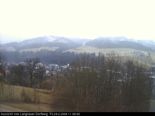 Webcam-Bild: Aussicht vom Dorfberg in Langnau 20080229-110500