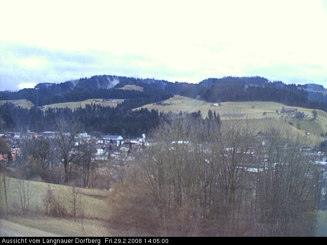 Webcam-Bild: Aussicht vom Dorfberg in Langnau 20080229-140500