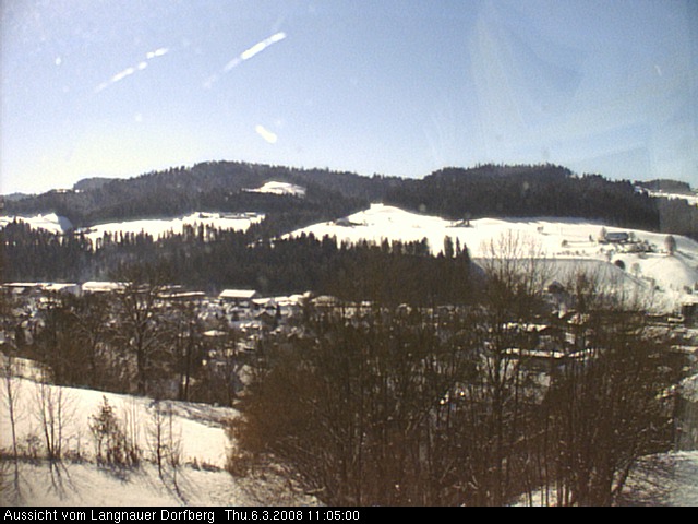 Webcam-Bild: Aussicht vom Dorfberg in Langnau 20080306-110500