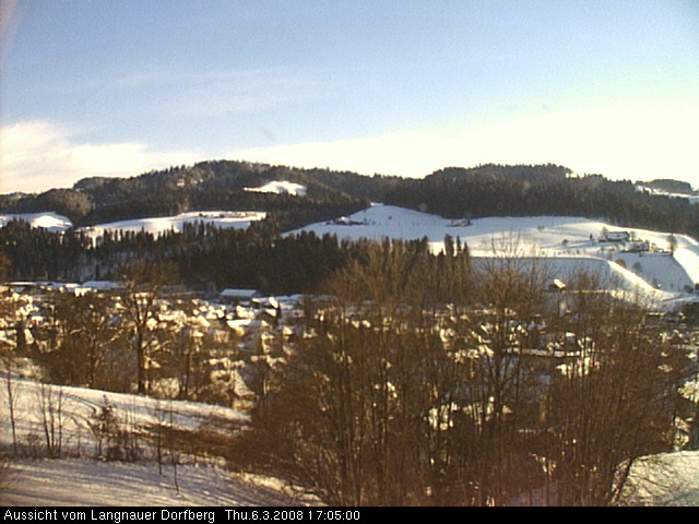 Webcam-Bild: Aussicht vom Dorfberg in Langnau 20080306-170500