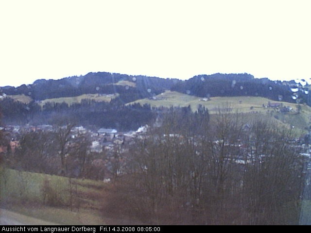 Webcam-Bild: Aussicht vom Dorfberg in Langnau 20080314-080500