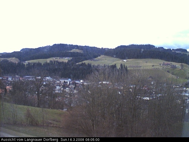Webcam-Bild: Aussicht vom Dorfberg in Langnau 20080316-080500