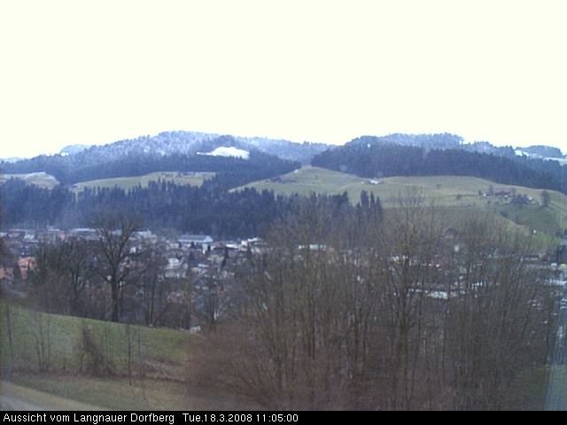Webcam-Bild: Aussicht vom Dorfberg in Langnau 20080318-110500