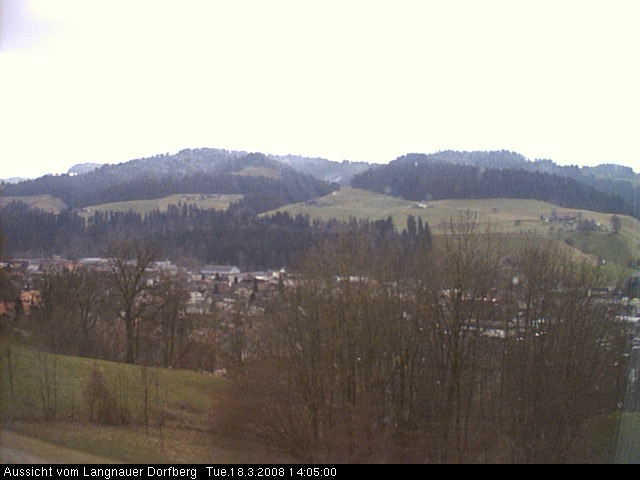 Webcam-Bild: Aussicht vom Dorfberg in Langnau 20080318-140500
