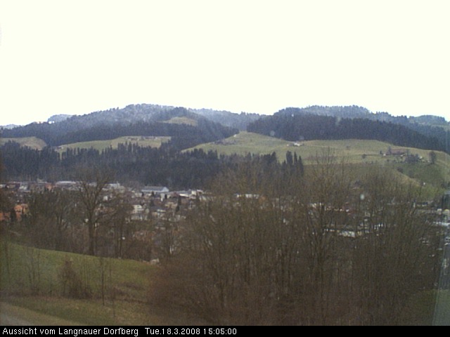 Webcam-Bild: Aussicht vom Dorfberg in Langnau 20080318-150500