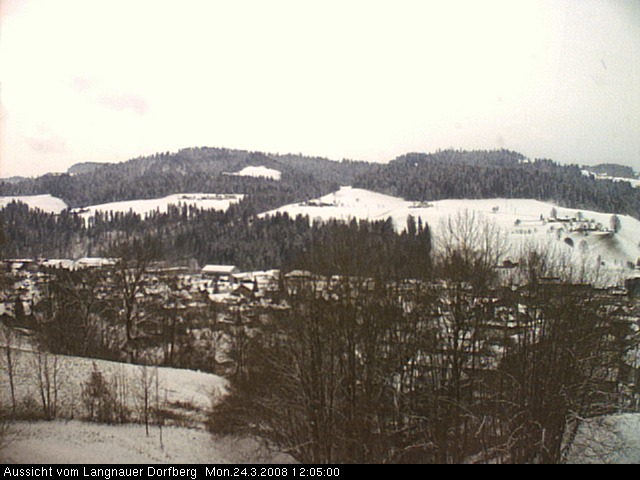 Webcam-Bild: Aussicht vom Dorfberg in Langnau 20080324-120500