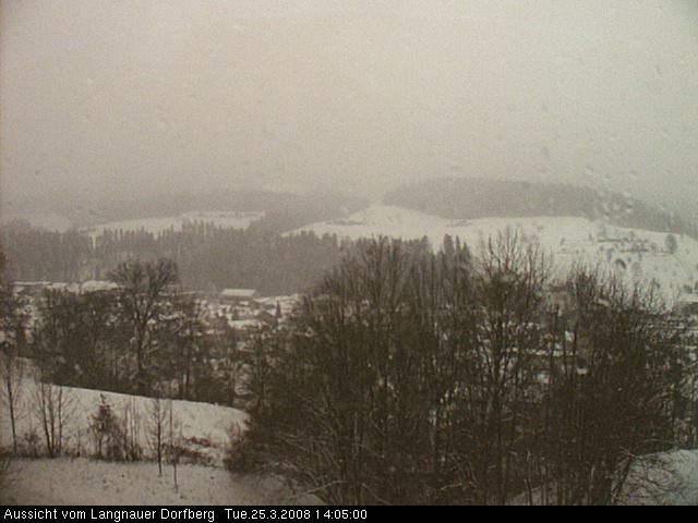 Webcam-Bild: Aussicht vom Dorfberg in Langnau 20080325-140500