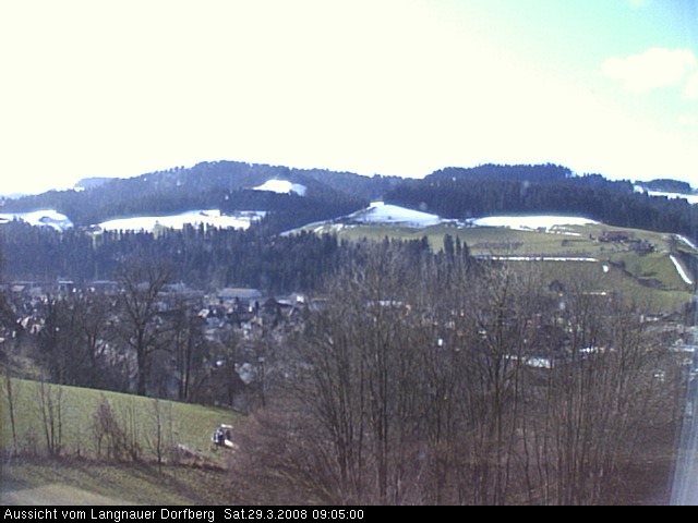 Webcam-Bild: Aussicht vom Dorfberg in Langnau 20080329-090500