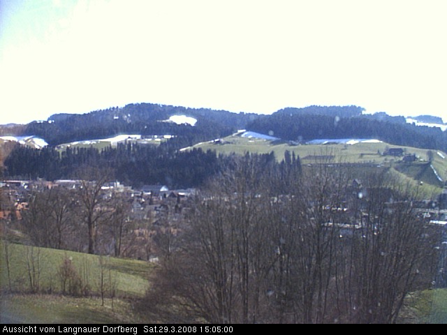 Webcam-Bild: Aussicht vom Dorfberg in Langnau 20080329-150500