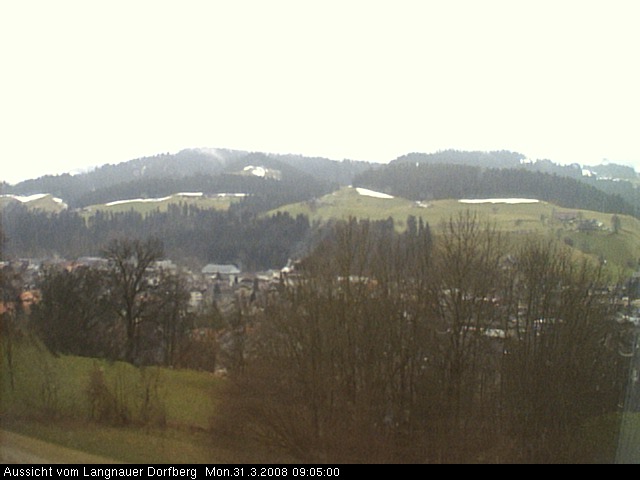 Webcam-Bild: Aussicht vom Dorfberg in Langnau 20080331-090500