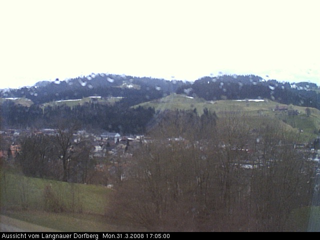 Webcam-Bild: Aussicht vom Dorfberg in Langnau 20080331-170500