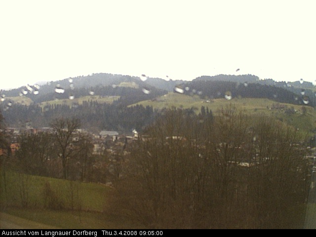 Webcam-Bild: Aussicht vom Dorfberg in Langnau 20080403-090500